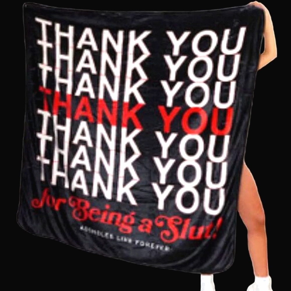 ALF Blanket Thank You For Being A Sl*t